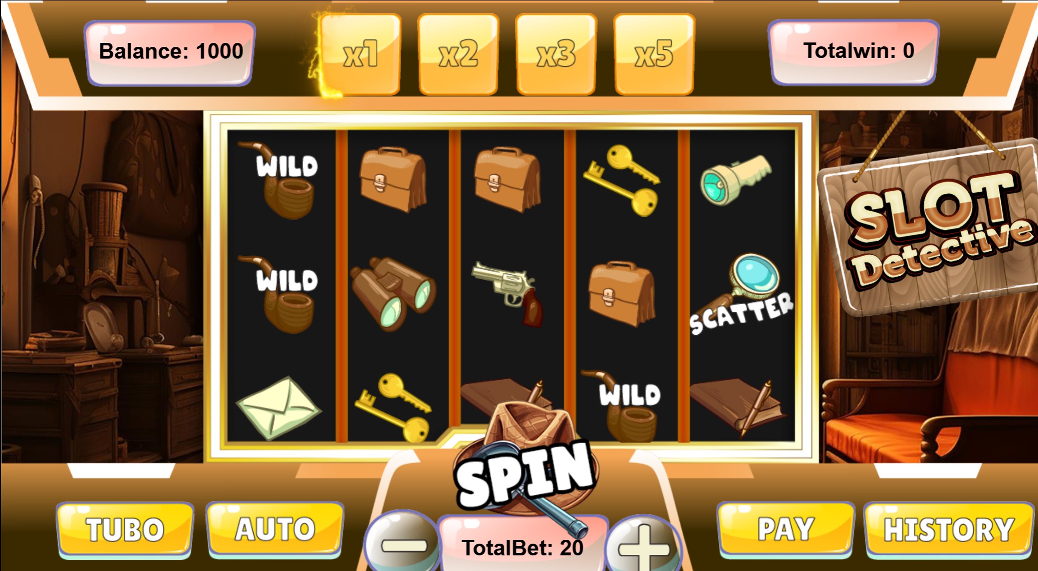 Mystery Spinner Game